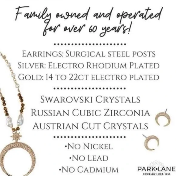 🆕Park Lane Oui Earrings Hematite TearDrop Hooks - Picture 14 of 16